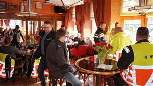 Voorrijden met motorclub 2016